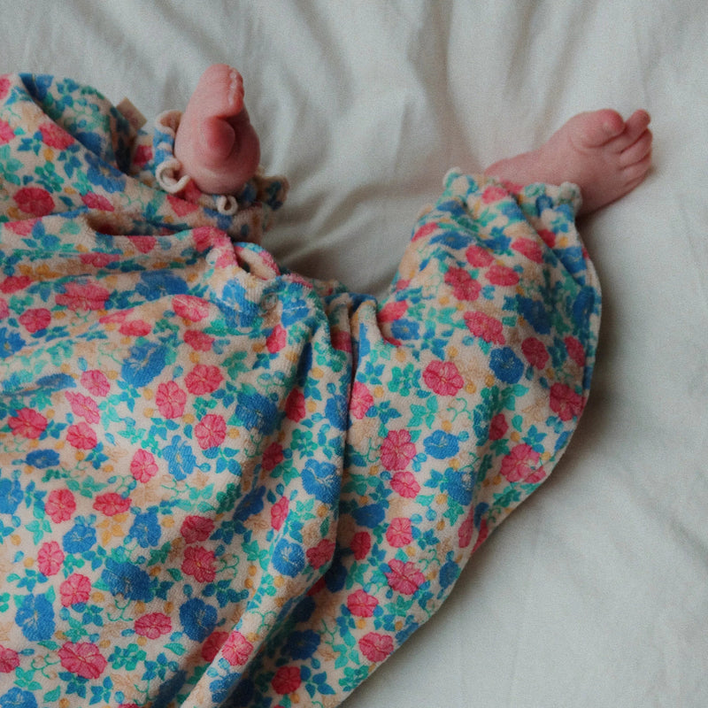 Konges Slojd-Newborn Miffa Onesie- Fiola-Swanky Boutique Malta 