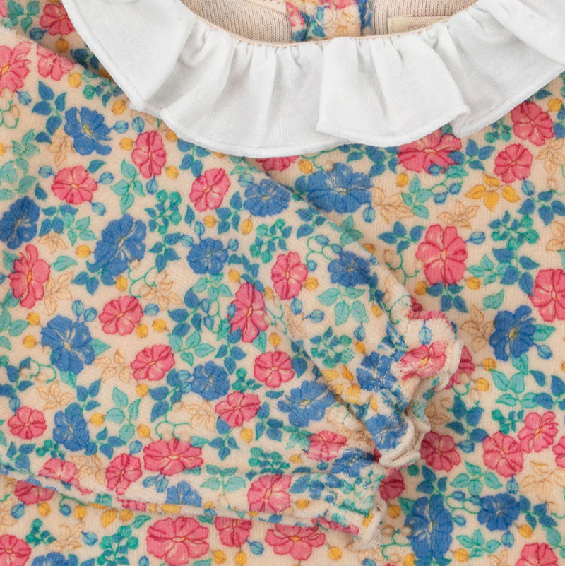 Konges Slojd-Newborn Miffa Onesie- Fiola-Swanky Boutique Malta 