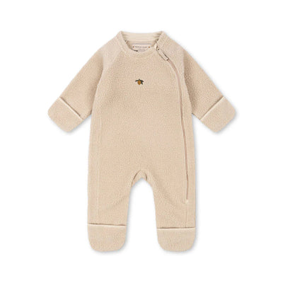 Konges Slojd-Newborn Safa Onesie- Oxford Tan-Swanky Boutique Malta