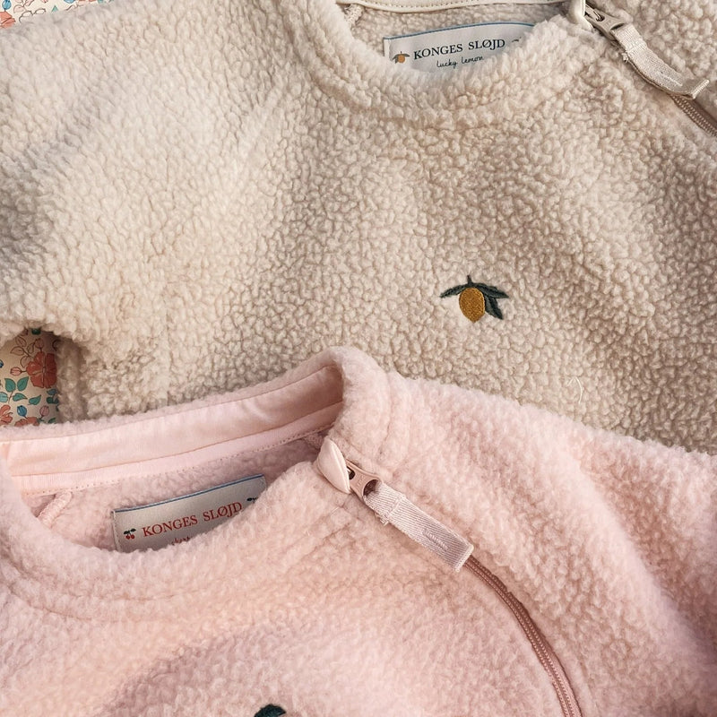 Konges Slojd-Newborn Safa Onesie- Oxford Tan-Swanky Boutique Malta