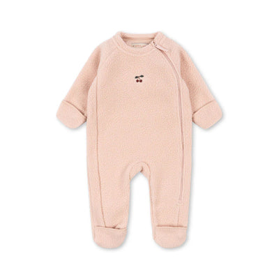 Konges Slojd-Newborn Safa Onesie- Rose Smoke-Swanky Boutique Malta