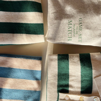 Konges Slojd-Polo Shirt Long, Spotty - Off White Melange-Swanky Boutique Malta 