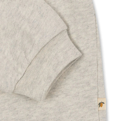 Konges Slojd-Polo Shirt Long, Spotty - Off White Melange-Swanky Boutique Malta 