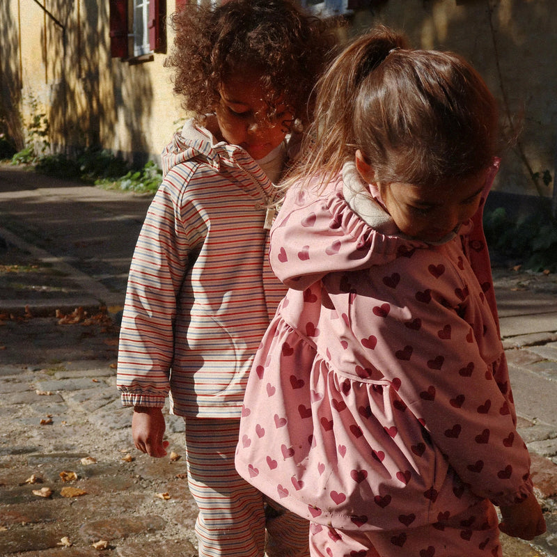 Konges Slojd-Puddle Suit Set - Amour Pink-Swanky Boutqiue Malta 