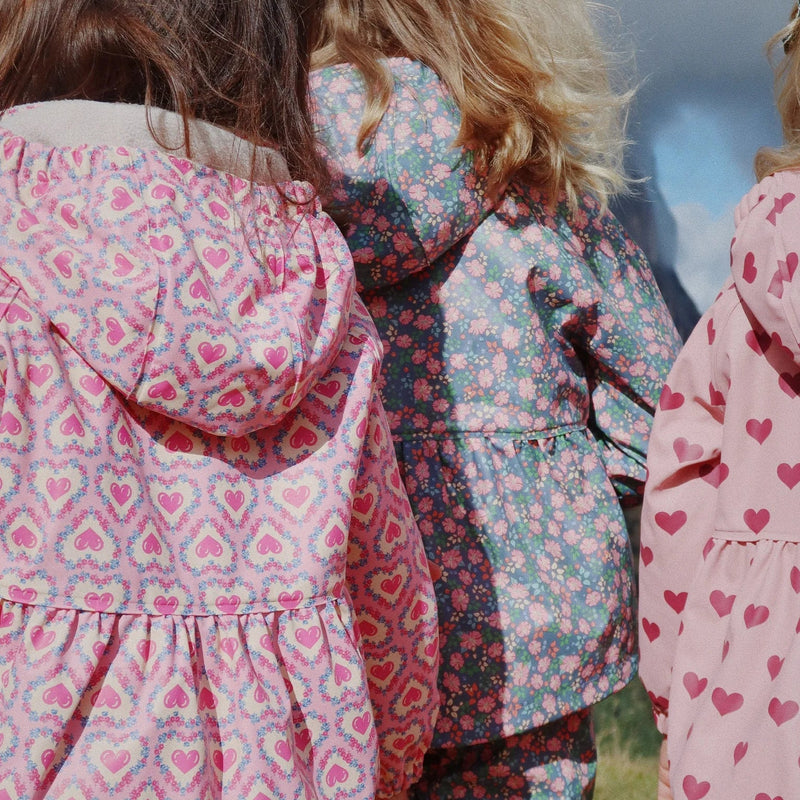 Konges Slojd-Puddle Suit Set - Amour Pink-Swanky Boutqiue Malta 