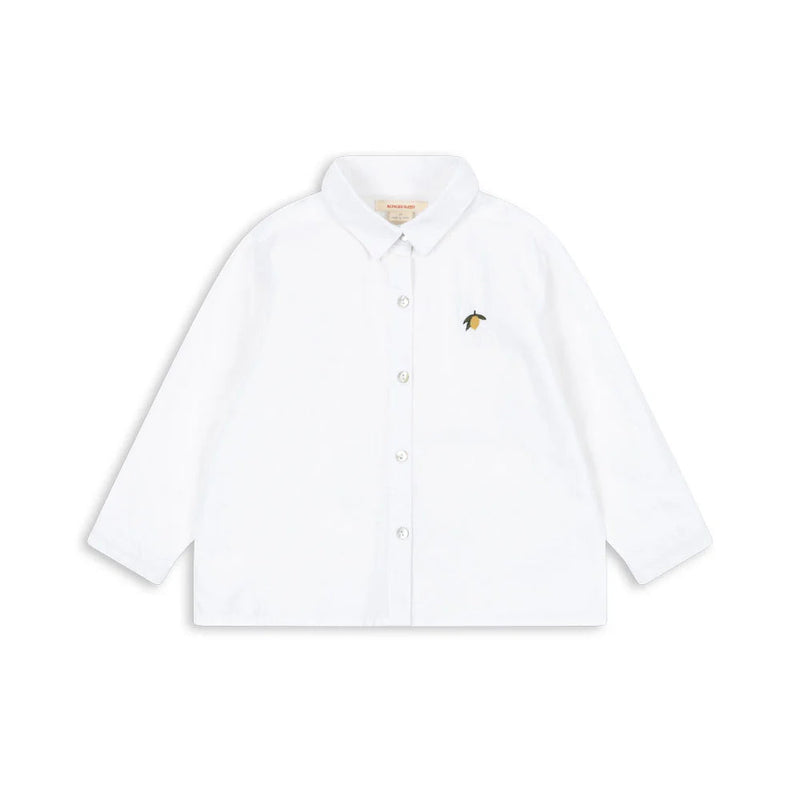 Konges Slojd - Shirt, Long Sleeved - Optic White - Swanky Boutique Malta 