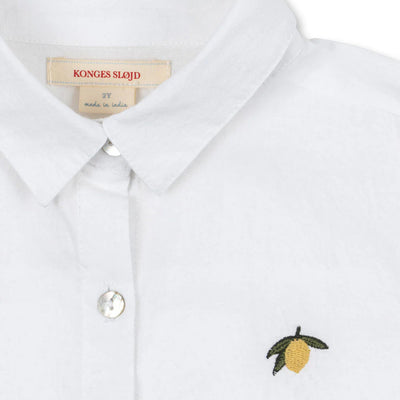 Konges Slojd - Shirt, Long Sleeved - Optic White - Swanky Boutique Malta 