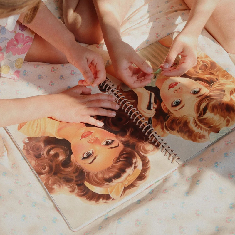 Konges Slojd-Sticker Book, Blush - Glam me Up-Swanky Boutique Malta