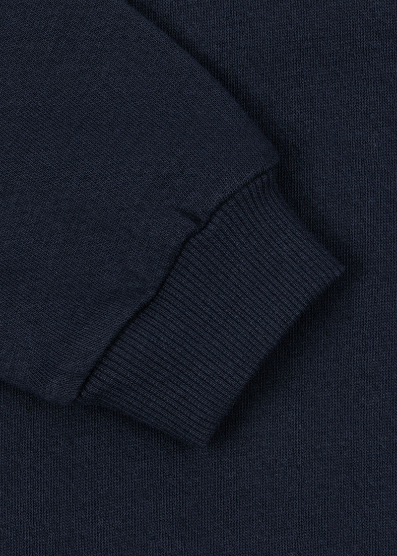 Konges Slojd-Sweatshirt Half Zip - Total Eclipse-Swanky Boutique Malta 