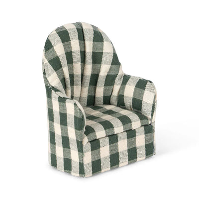Konges Slojd - Tiny Teddy Kalle - Green Check - Swanky Boutique Malta 
