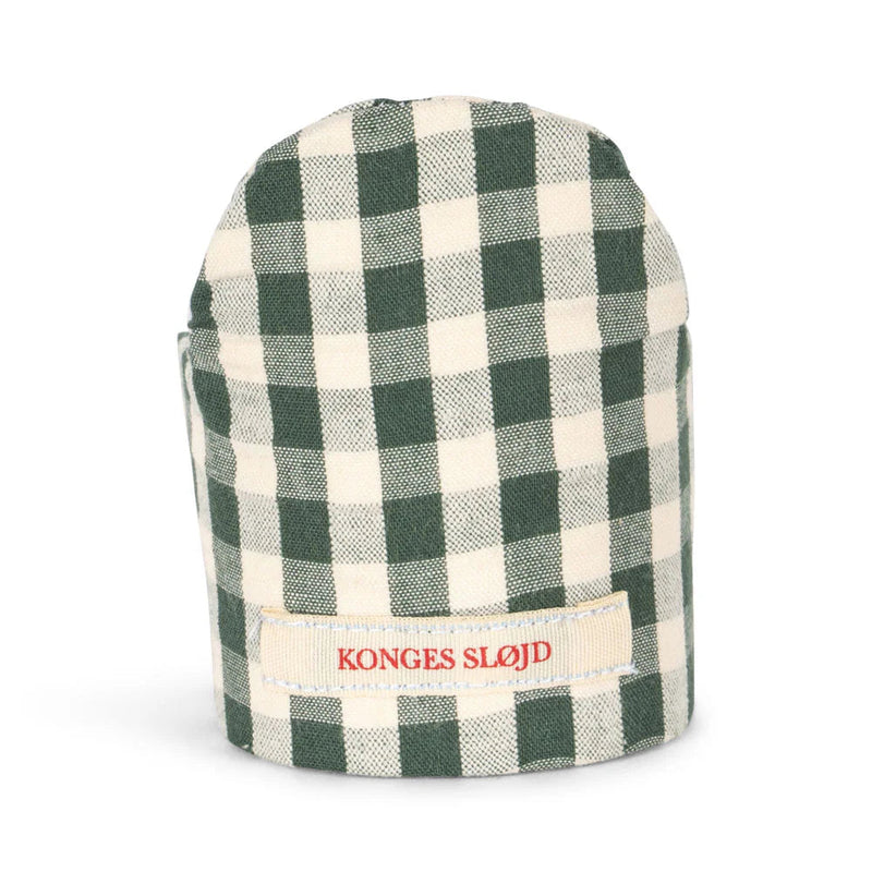 Konges Slojd - Tiny Teddy Kalle - Green Check - Swanky Boutique Malta 