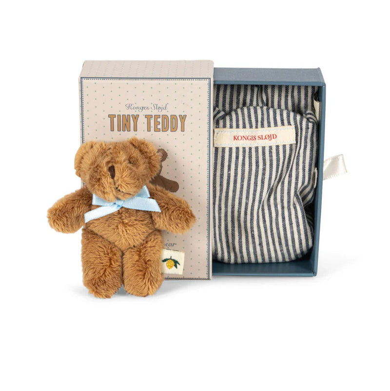 Konges Slojd- Tiny Teddy Milo- Brown- Swanky Boutique Malta 