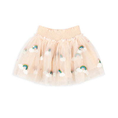 Konges Slojd-Tullie Skirt- Rainbow Glitter-Swanky Boutique Malta 