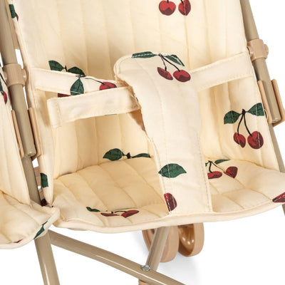 Konges Slojd - Twin, Doll Stroller, Foldable - Ma Grande Cerise - Swanky Boutique Malta 