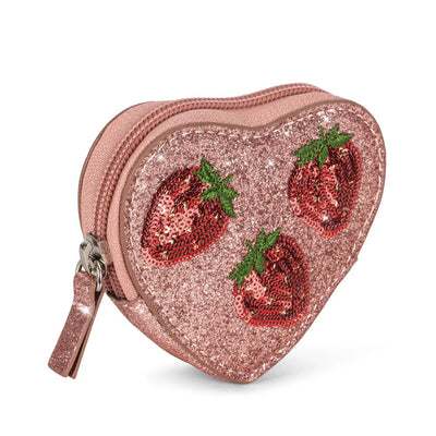 Konges Slojd - Wallet, Heart Shape - Sirocco - Swanky Boutique Malta