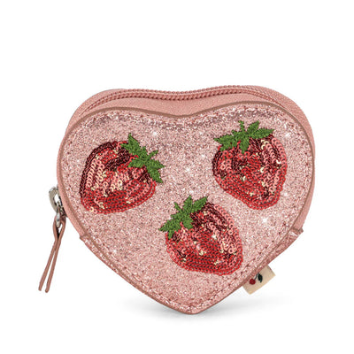 Konges Slojd - Wallet, Heart Shape - Sirocco - Swanky Boutique Malta