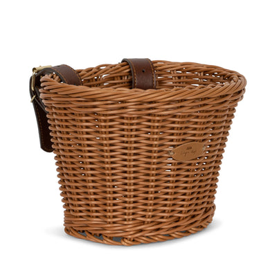 Konges Sloejd Bicycle Basket Brown - Swanky Boutique Malta 