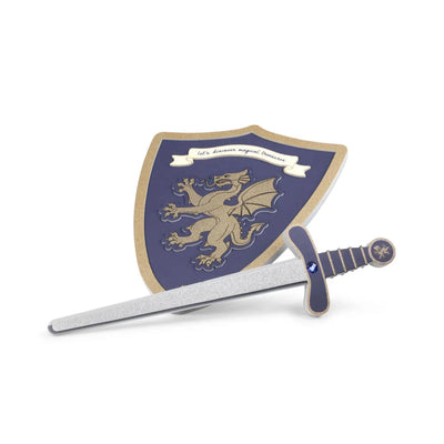 Konges Sloejd - KNIGHT SWORD AND SHIELD - MIDNIGHT NAVY - Swanky Boutique
