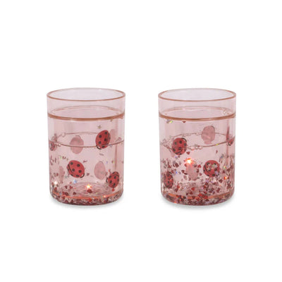 Konges Sloejd 2 PACK LADYBUG GLITTER CUPS - Swanky Boutique 