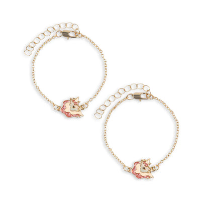 Konges Sloejd 2 PACK UNICORN BESTIE BRACELETS - Swanky Boutique