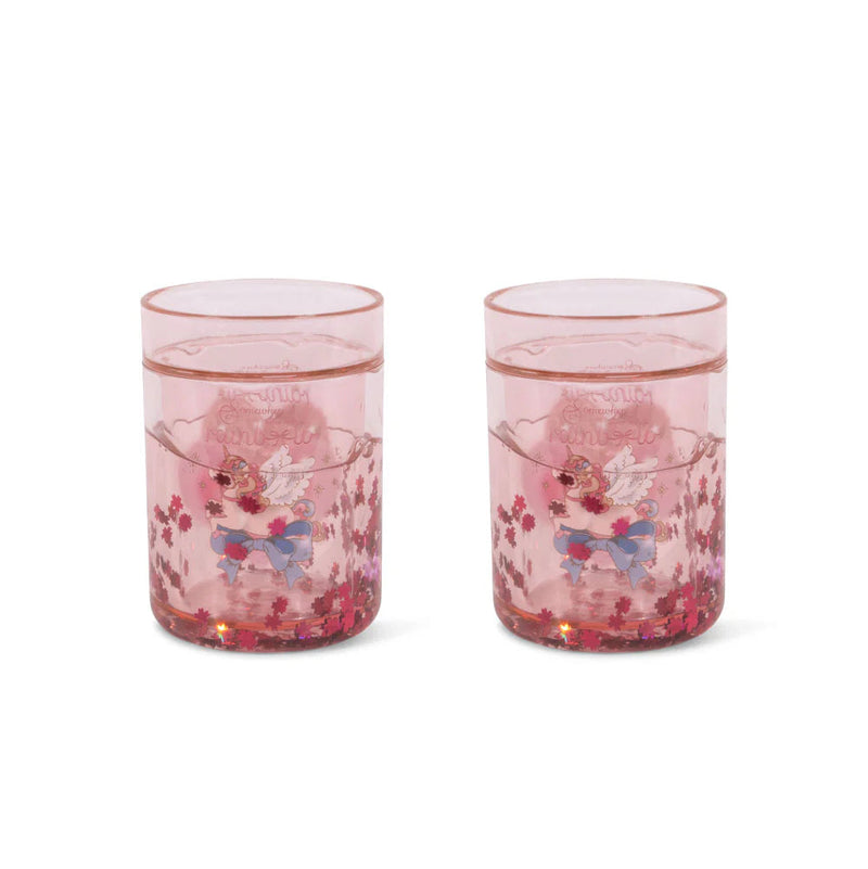 Glitter Cups, 2-Pack - Over the Rainbow