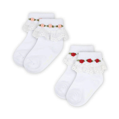 Konges Sloejd 2 Pack Lace Socks- Swanky Boutique Malta