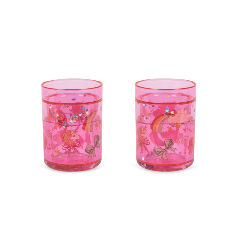 Konges Sloejd Glitter Cups Rainbow Bow - Swanky Boutique 
