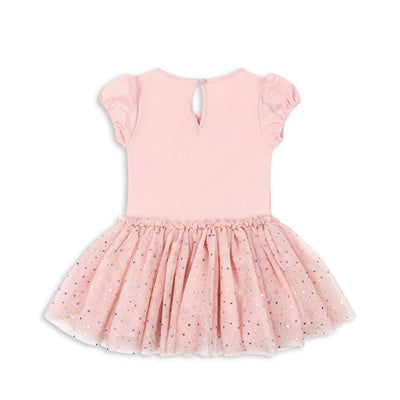 Konges Sloejd- Ada Fairy Ballerina Glitter Dress Fairy Etoile Holographic Pink -Swanky Boutique Malta