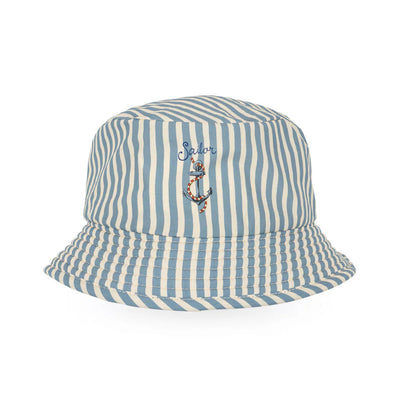 Konges Sloejd Asnou Bucket Hat Sailor Stripe - Swanky Boutique Malta