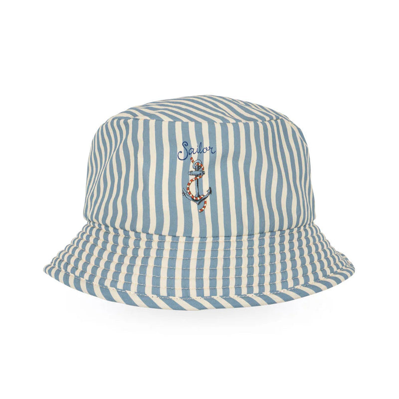 Konges Sloejd Asnou Bucket Hat Sailor Stripe - Swanky Boutique Malta