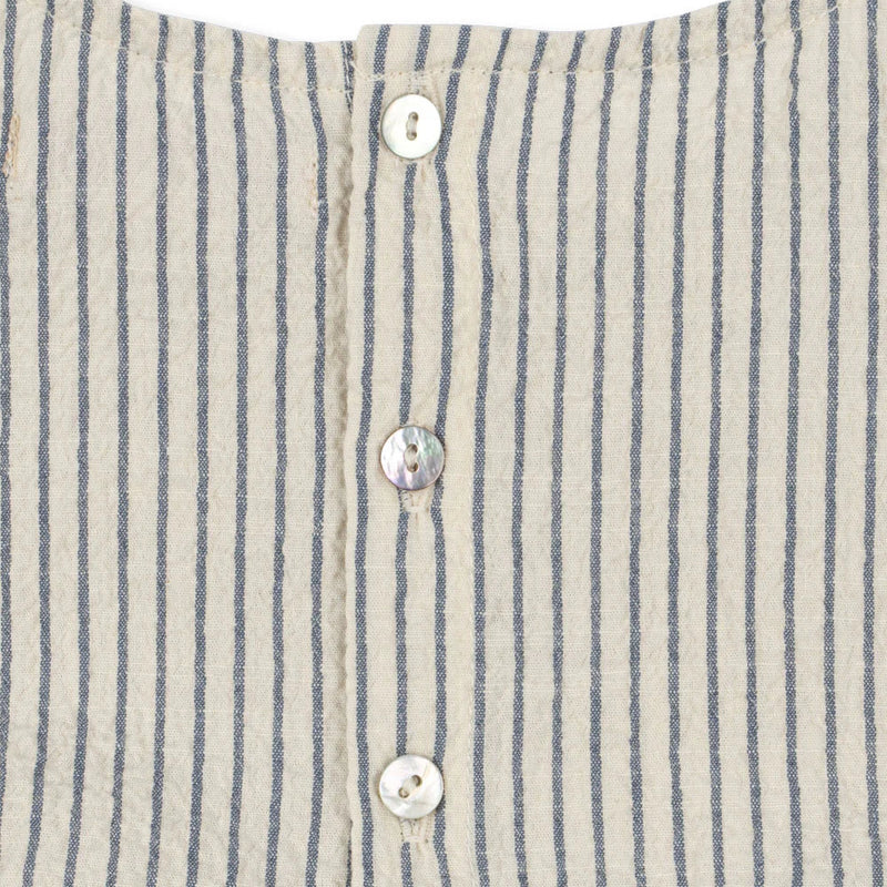 Konges Sloejd- Baby Romper Stripe Blue- Swanky Boutique Malta