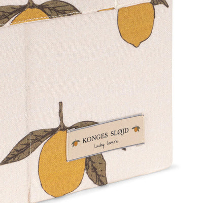 Konges Sloejd -Big, Storage Basket-Lemon- Swanky Boutique Malta