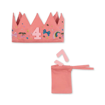 Konges Sloejd Birthday Crown Glitter Star - Swanky Boutique