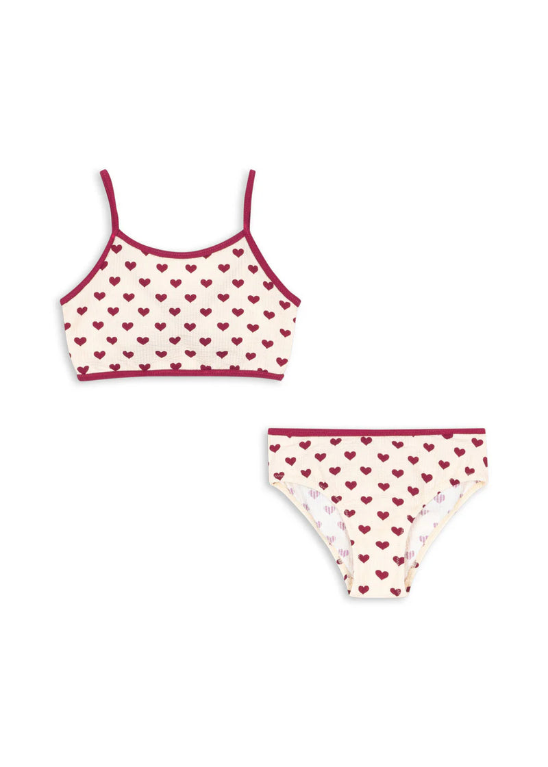 Bowie Bikini - Coeur Sangria