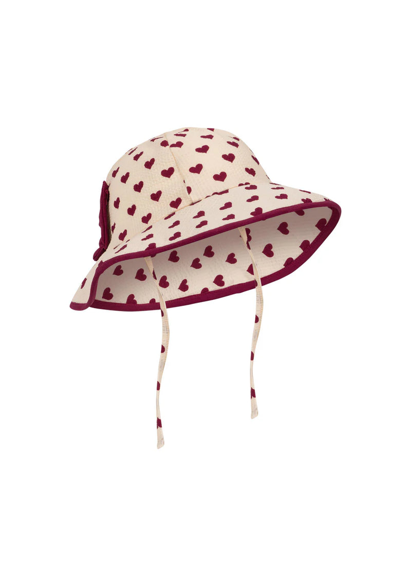 Bowie, Swim Hat - Coeur Sangria