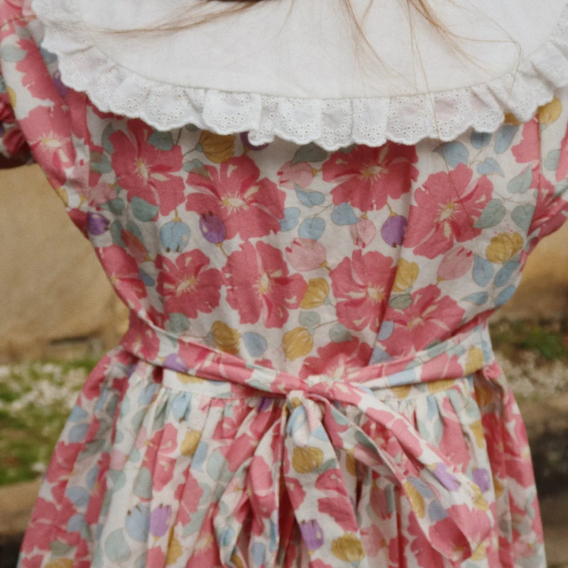 Konges Sloejd COEUR COLLAR DRESS GOTS fleur anglaise - Swanky Boutique Malta