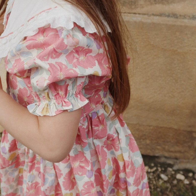 Konges Sloejd COEUR COLLAR DRESS GOTS fleur anglaise - Swanky Boutique Malta