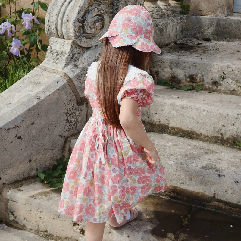 Konges Sloejd COEUR COLLAR DRESS GOTS fleur anglaise - Swanky Boutique Malta