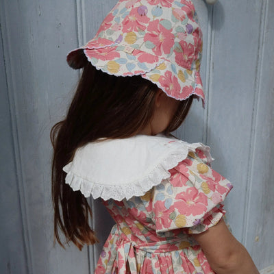 Konges Sloejd Coeur Scallop Sun Hat Gots - Swanky Boutique Malta