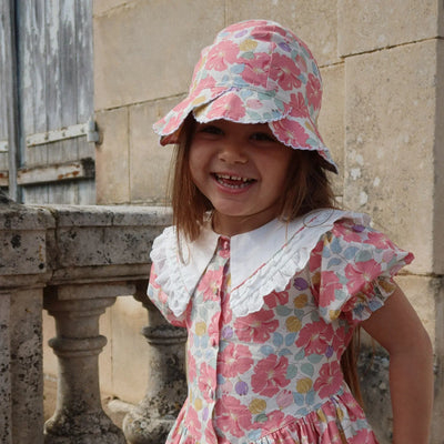 Konges Sloejd Coeur Scallop Sun Hat Gots - Swanky Boutique Malta