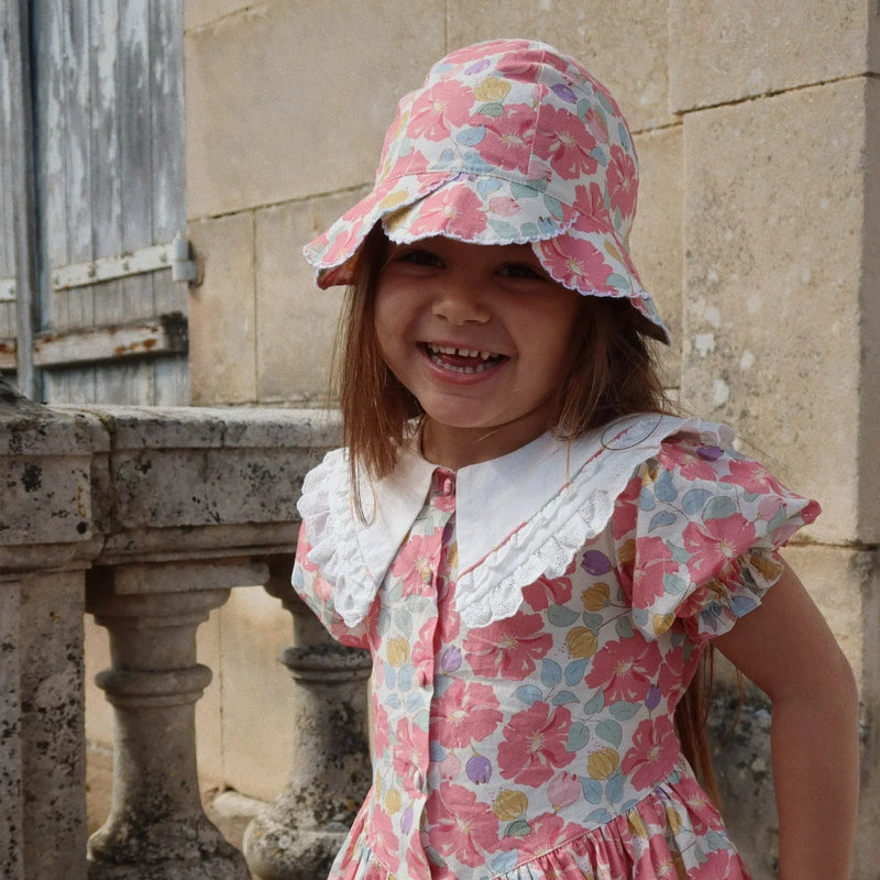 Konges Sloejd Coeur Scallop Sun Hat Gots - Swanky Boutique Malta