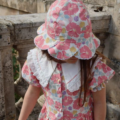 Konges Sloejd Coeur Scallop Sun Hat Gots - Swanky Boutique Malta