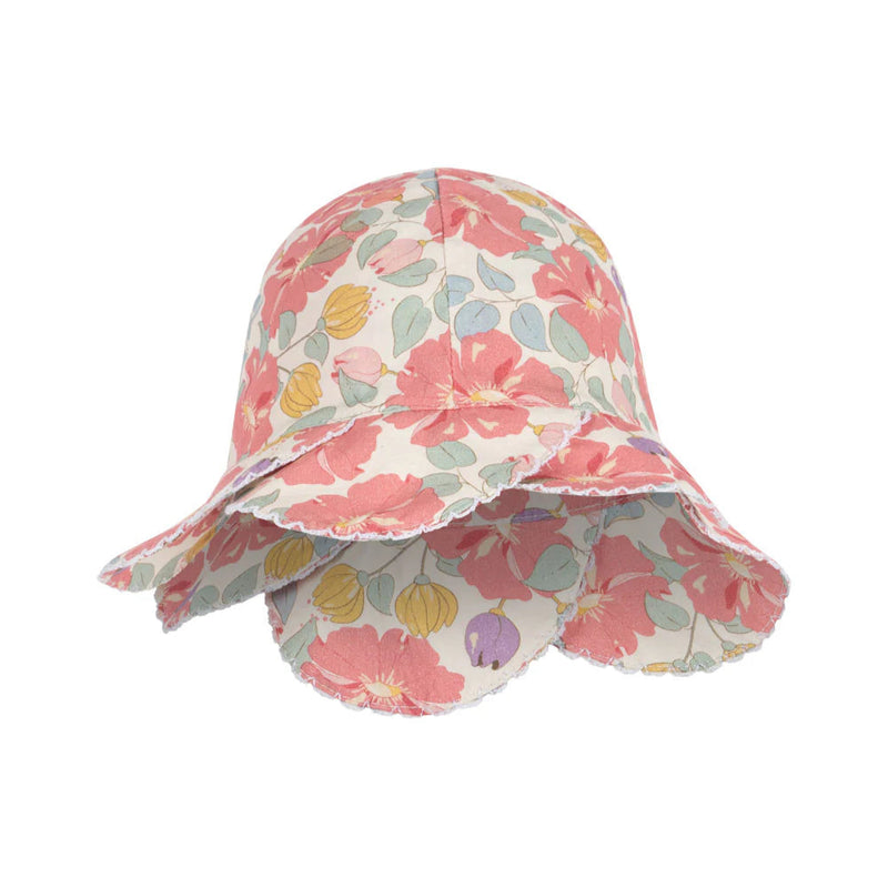 Konges Sloejd Coeur Scallop Sun Hat Gots - Swanky Boutique Malta