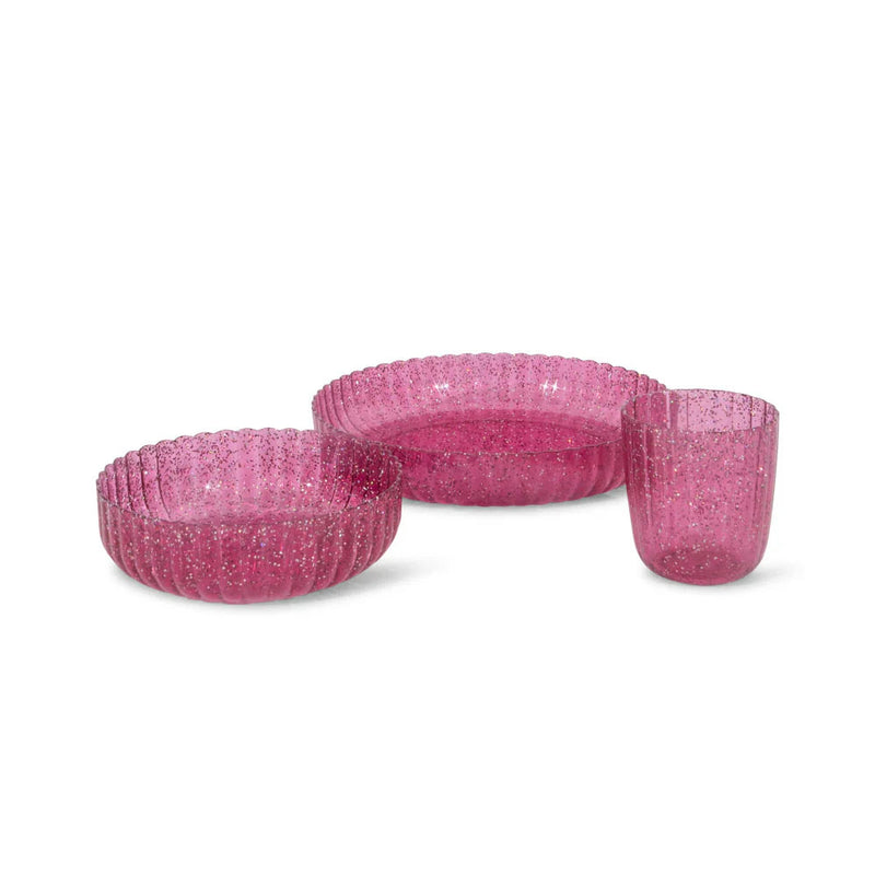 Konges Sloejd- Dinner Set - Sparkling Sangria Glitter- Swanky Boutique Malta
