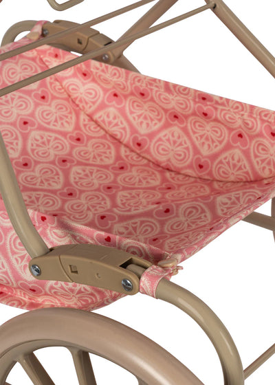 Konges Sloejd Doll Pram - Lacy Pink - Swanky Boutique