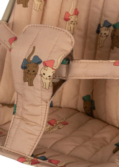 Konges Sloejd Doll Stroller Bow Kitty Pink - Swanky Boutique