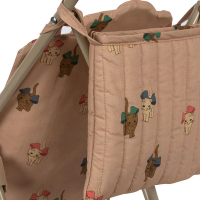 Konges Sloejd Doll Stroller Bow Kitty Pink - Swanky Boutique