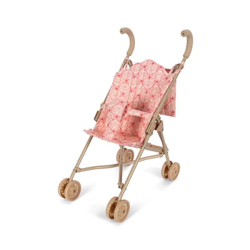 Konges Sloejd Doll Stroller Lacy Pink - Swanky Boutique 8