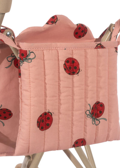 Konges Sloejd Doll Stroller Ladybug Glitter - Swanky Boutique