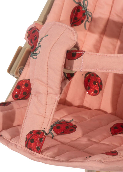 Konges Sloejd Doll Stroller Ladybug Glitter - Swanky Boutique